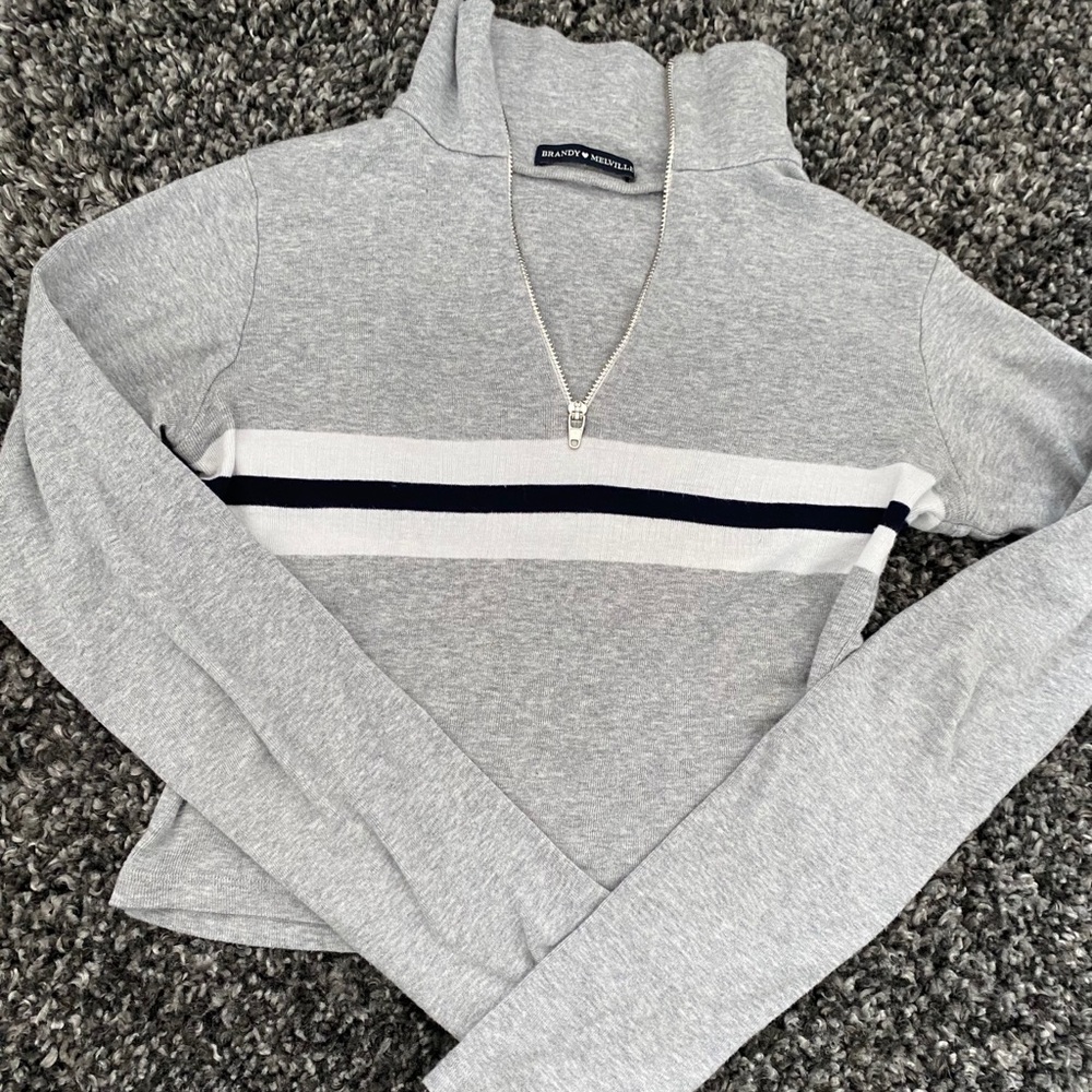 Brandy Melville grey long sleeve.